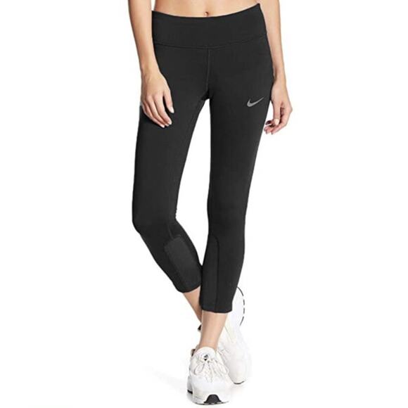 Nike Women's Power Epic Crop Leggings Size S - Picture 1 of 7